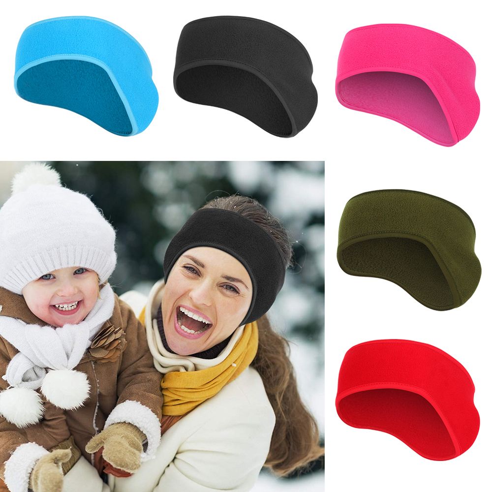 Winter Headband Fleece - 1 adet başörtüsü polar kulak koruyucu