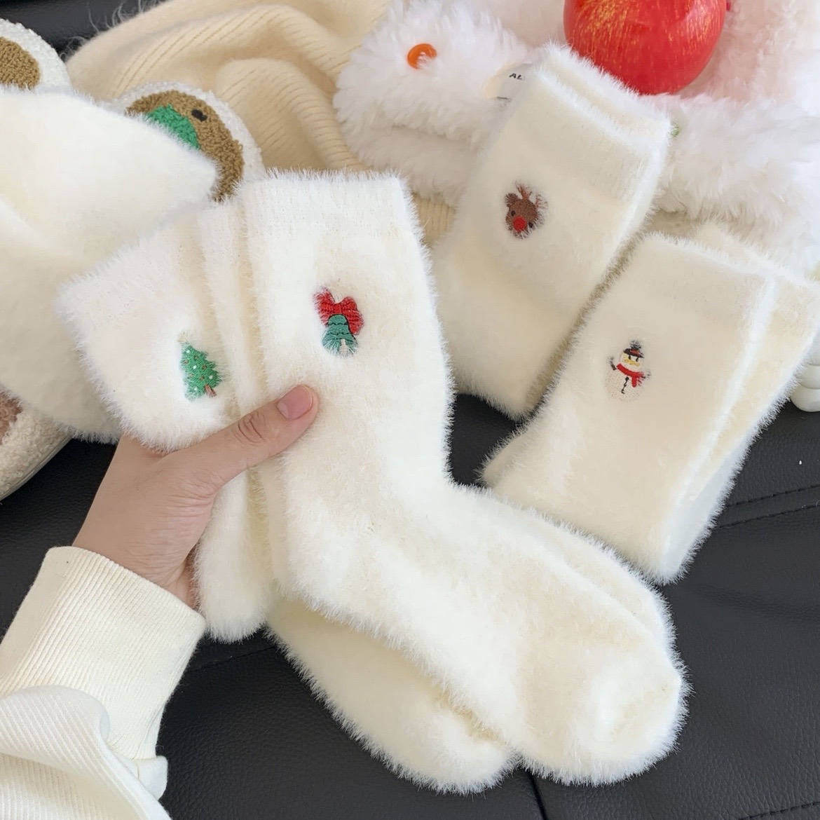 1/2/3 çift Noel desenli vizon  - Thermal Sock Wool incelemesi ve fiyatı