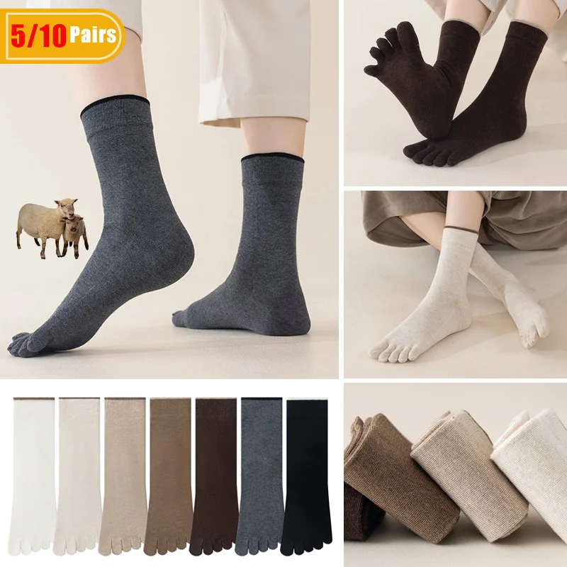 5/10 Çift Erkek Yün Parmak Çor - Thermal Sock Wool incelemesi ve fiyatı